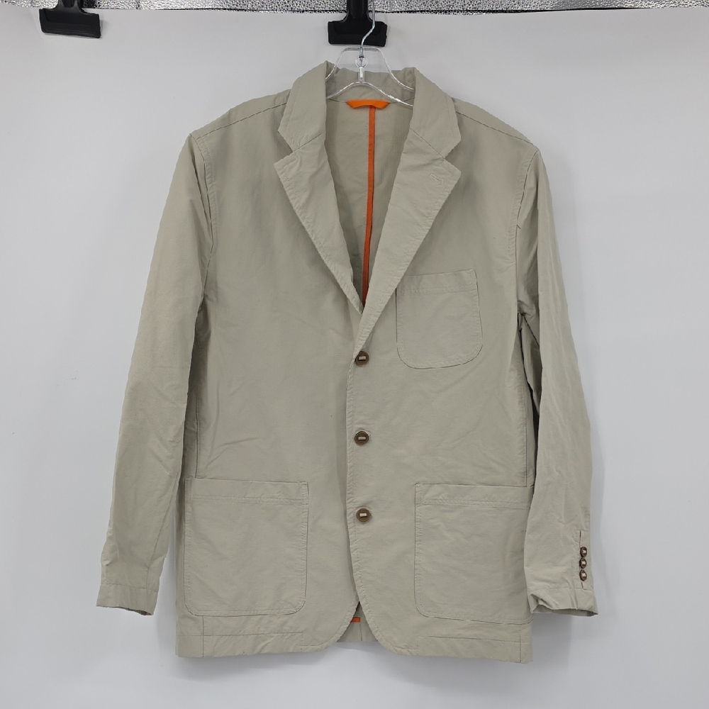 The Territory Ahead Hot Ticket Travel Blazer Men's Light Sand Jacket Size L